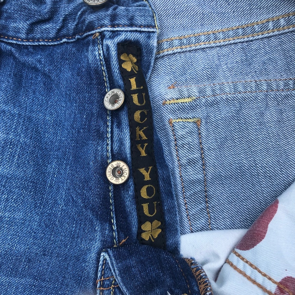 Vintage Lucky Brand Dungarees by Gene Montesano